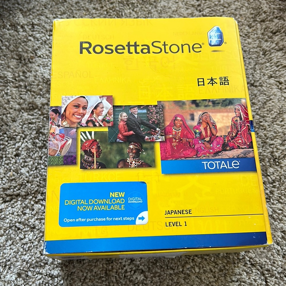 Rosetta Stone Japanese Level 1